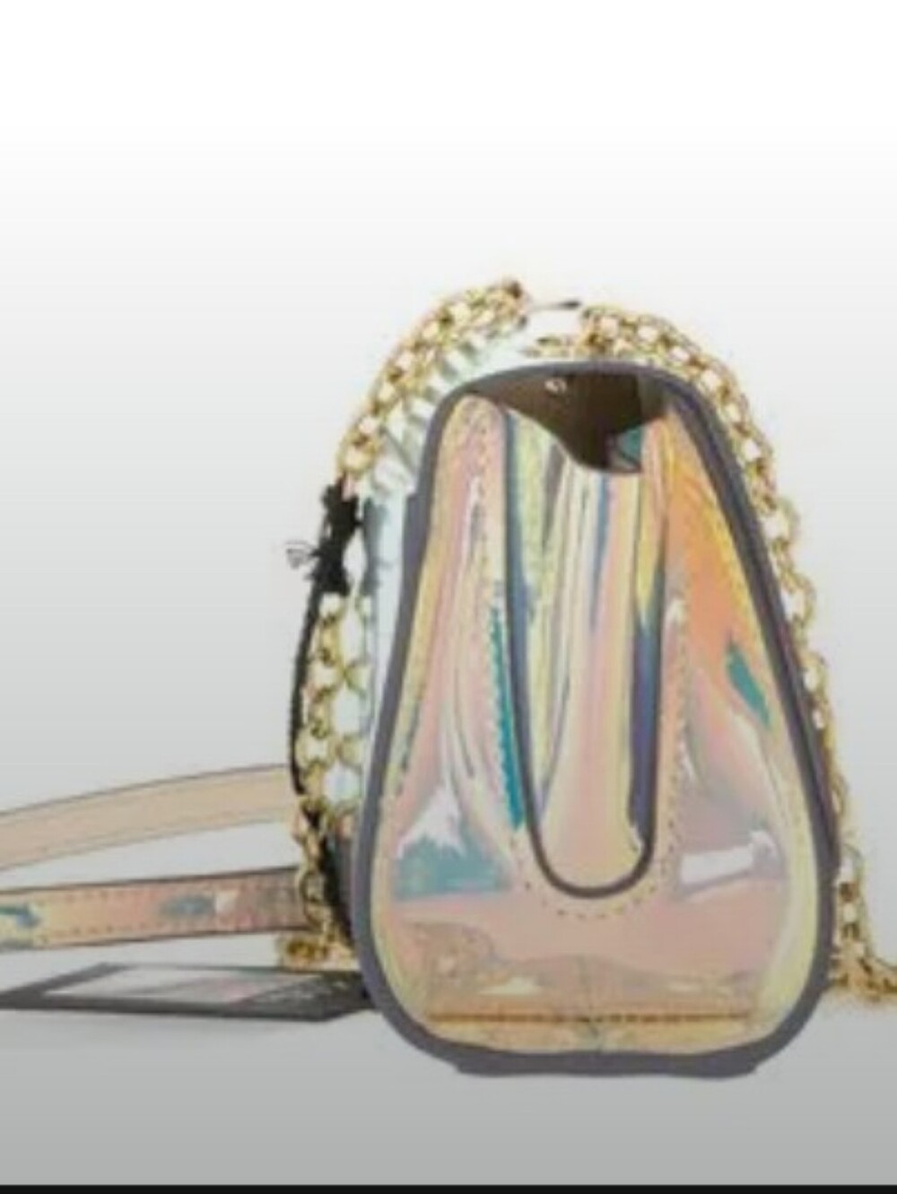 Zac Posen- Eartha Mini Chain Crossbody Bag (Iridescent 🤍) - Picture 3 of 7